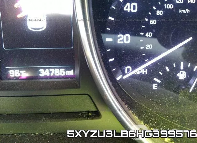 5XYZU3LB6HG399576 фото 8