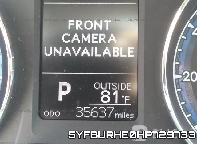5YFBURHE0HP729733 фото 8