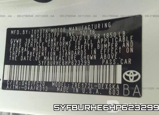 5YFBURHE6HP623299 фото 10