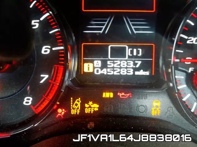 JF1VA1L64J8838016 фото 9
