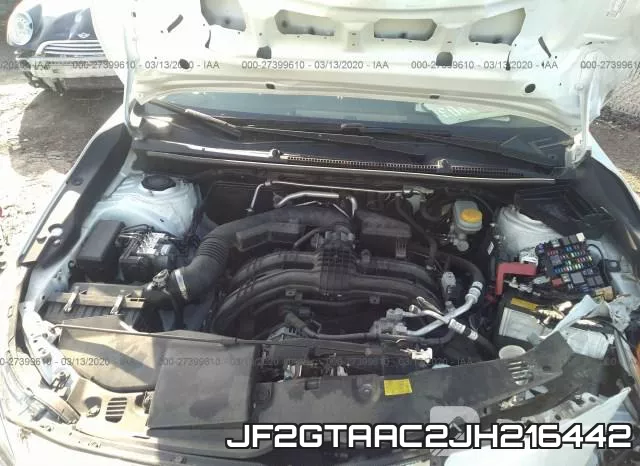 JF2GTAAC2JH216442 фото 2