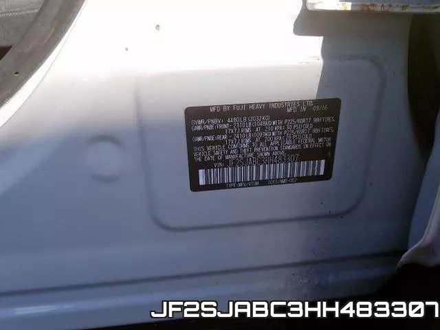 JF2SJABC3HH483307 фото 2