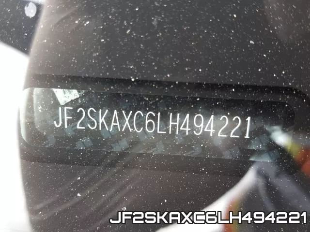 JF2SKAXC6LH494221 фото 2