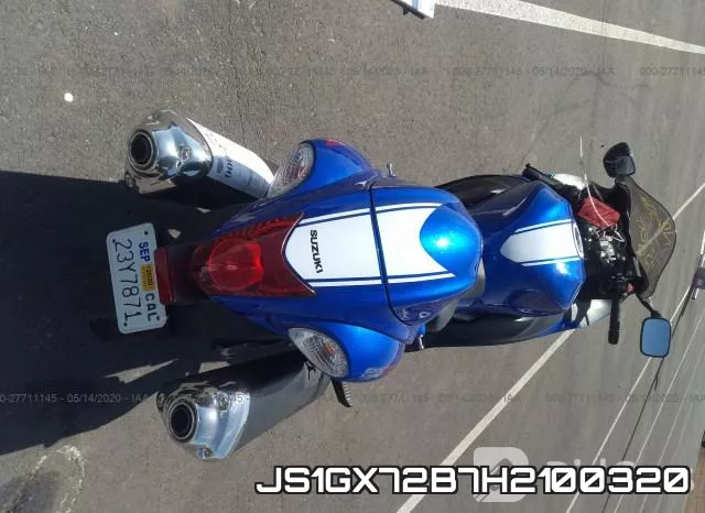JS1GX72B7H2100320 фото 7