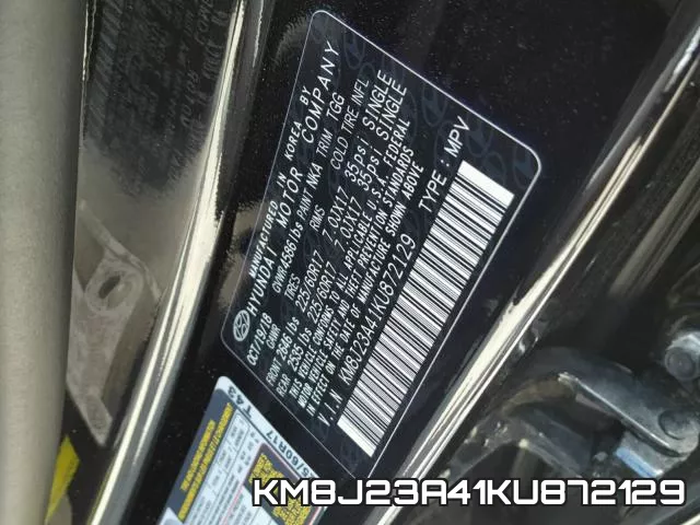 KM8J23A41KU872129 фото 2