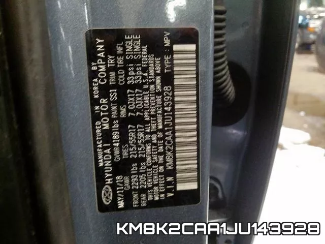 KM8K2CAA1JU143928 фото 2