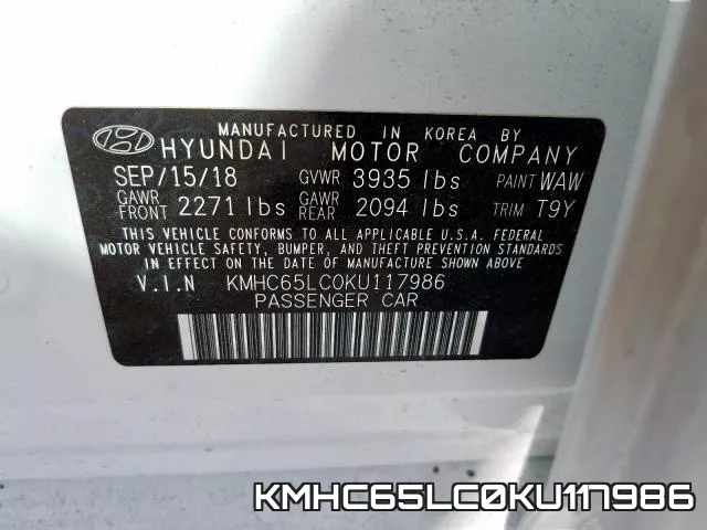 KMHC65LC0KU117986 фото 2