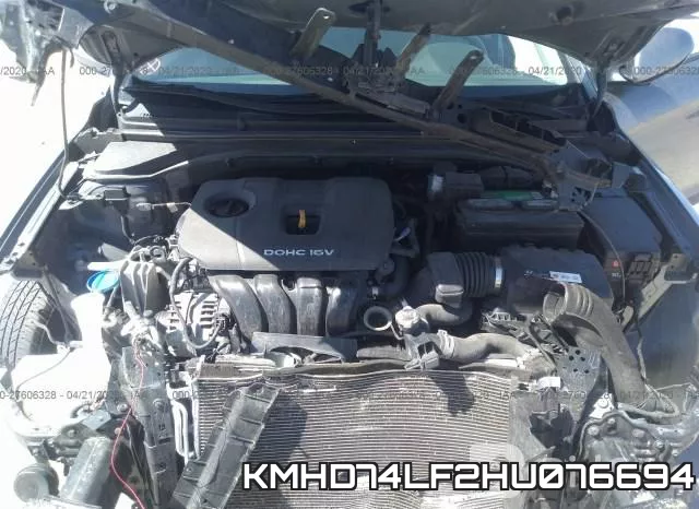 KMHD74LF2HU076694 фото 2