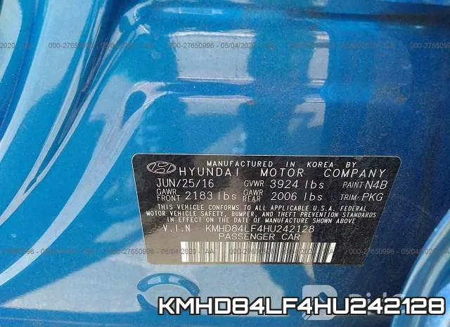 KMHD84LF4HU242128 фото 10