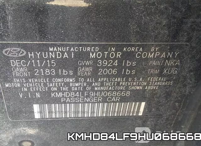 KMHD84LF9HU068668 фото 10