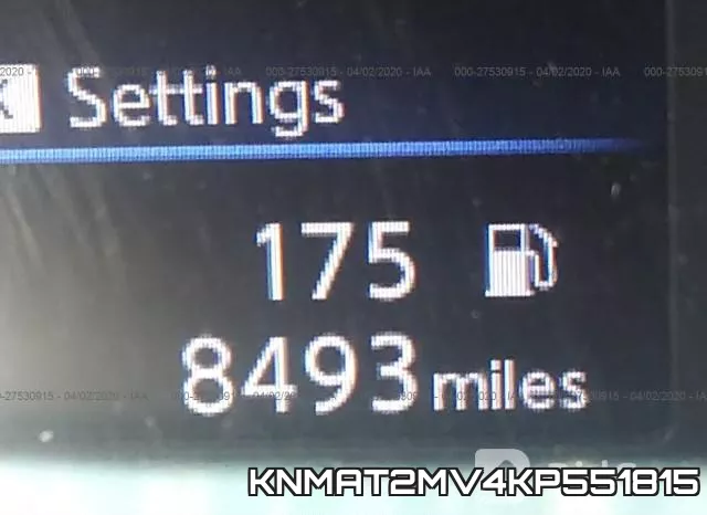 KNMAT2MV4KP551815 фото 8