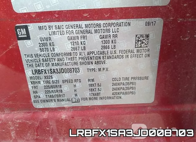LRBFX1SA3JD008703 фото 10