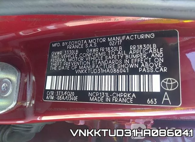 VNKKTUD31HA086041 фото 10