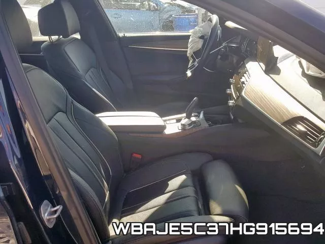WBAJE5C37HG915694 фото 6