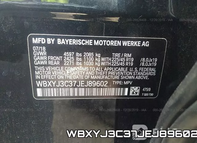 WBXYJ3C37JEJ89602 фото 10