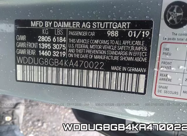 WDDUG8GB4KA470022 фото 10