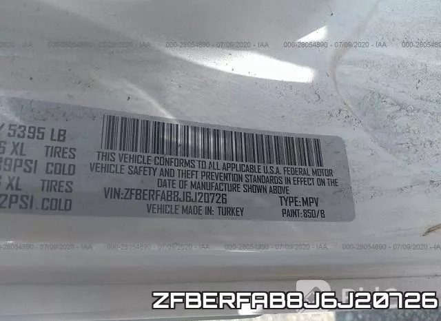 ZFBERFAB8J6J20726 фото 10