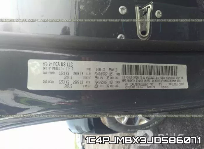 1C4PJMBX3JD586071 фото 10
