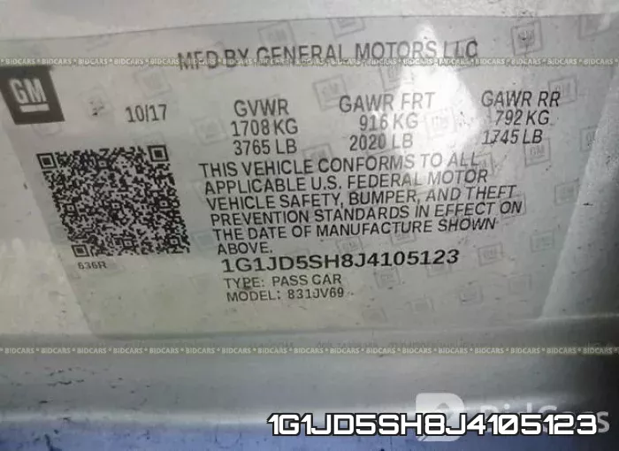 1G1JD5SH8J4105123 фото 10