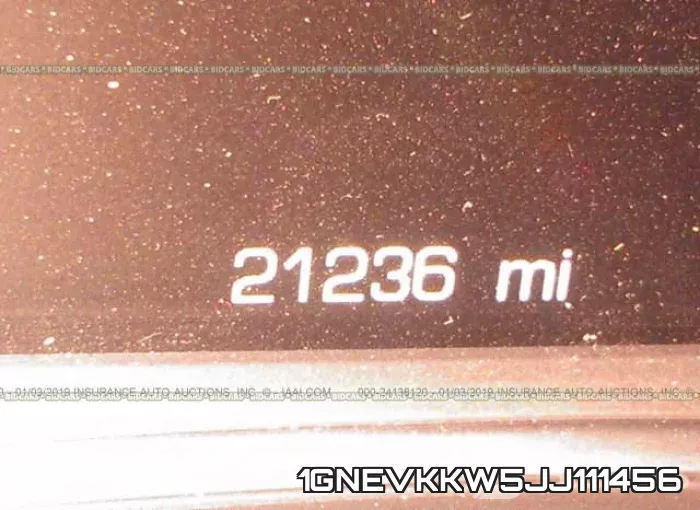 1GNEVKKW5JJ111456 фото 8