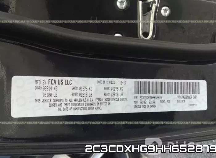 2C3CDXHG9HH652879 фото 10