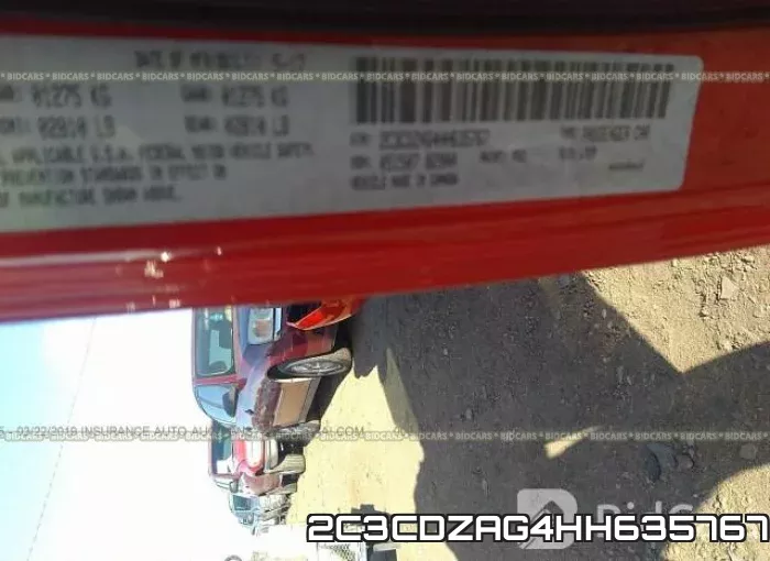 2C3CDZAG4HH635767 фото 10