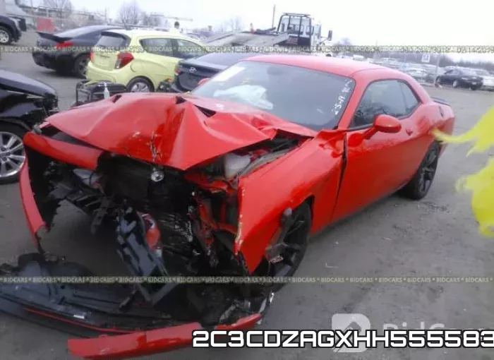 2C3CDZAGXHH555583 фото 3