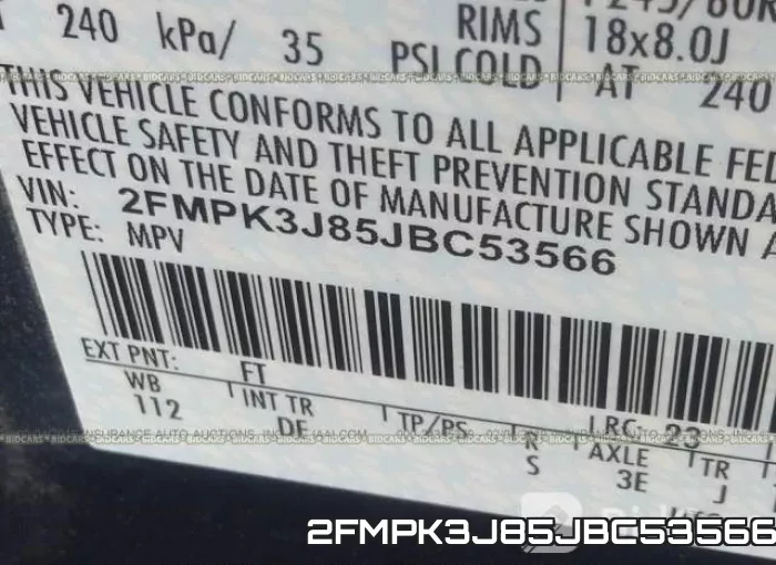 2FMPK3J85JBC53566 фото 10