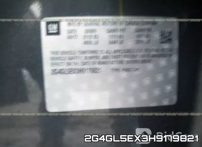 2G4GL5EX3H9179821 фото 10