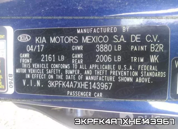 3KPFK4A7XHE143967 фото 10
