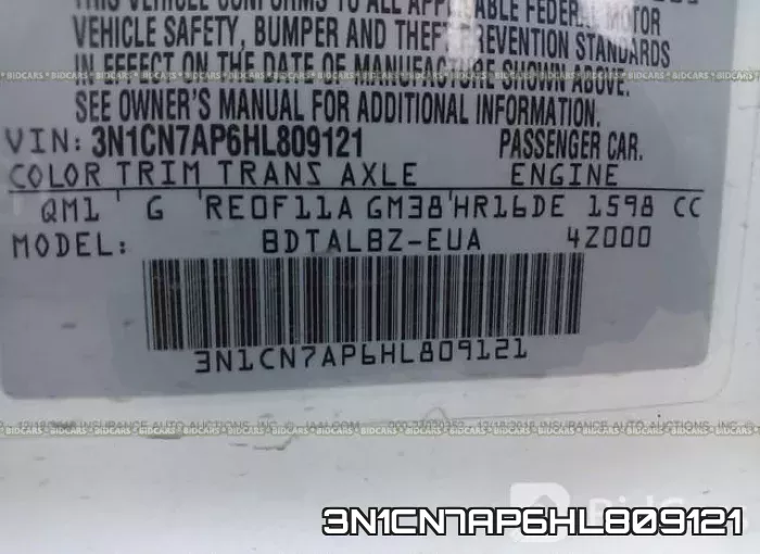 3N1CN7AP6HL809121 фото 10