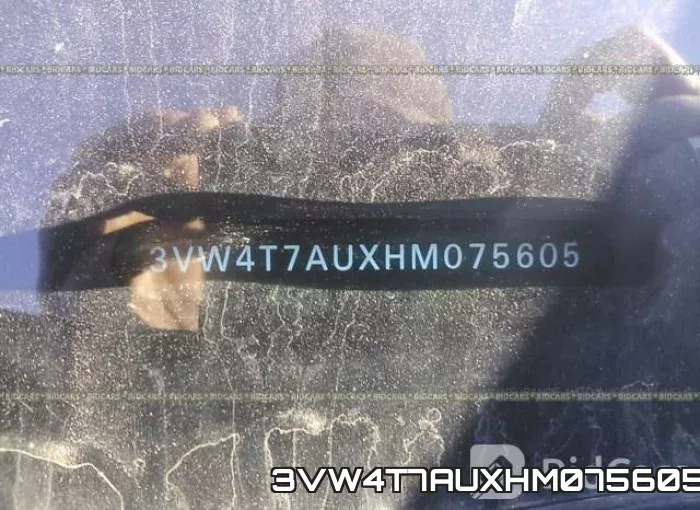 3VW4T7AUXHM075605 фото 10