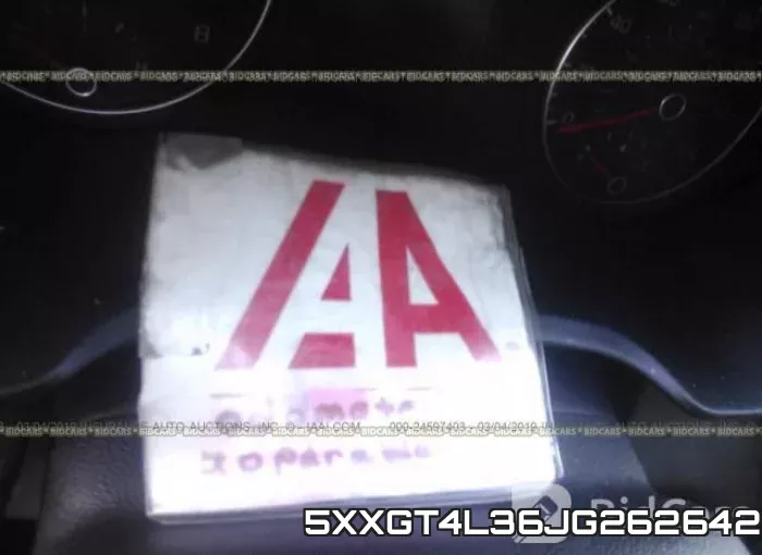 5XXGT4L36JG262642 фото 8