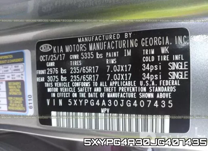 5XYPG4A30JG407435 фото 10