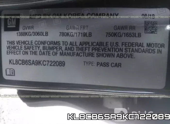 KL8CB6SA9KC722089 фото 10