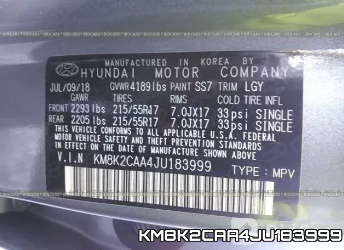 KM8K2CAA4JU183999 фото 10
