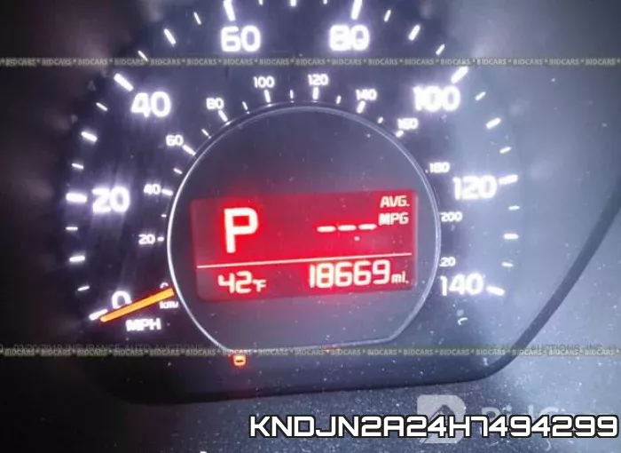 KNDJN2A24H7494299 фото 8