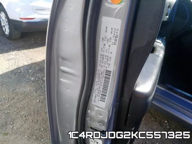 1C4RDJDG2KC557325 фото 2