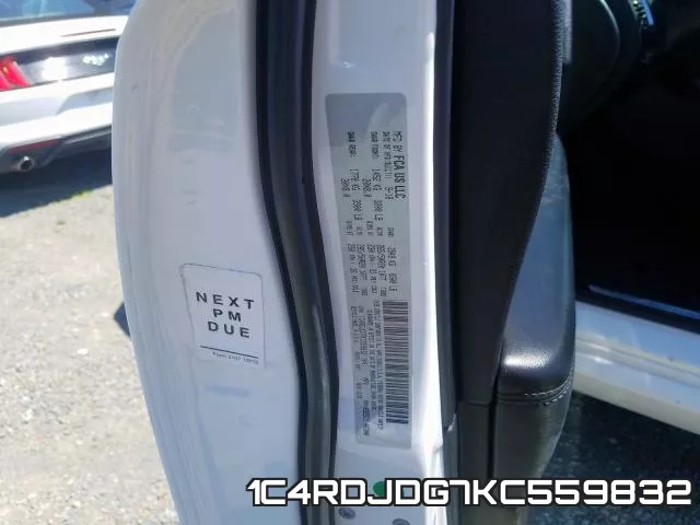 1C4RDJDG7KC559832 фото 2