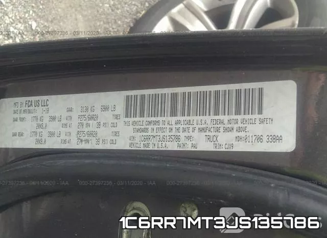 1C6RR7MT3JS135786 фото 10