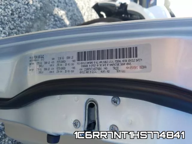 1C6RR7NT1HS774841 фото 2