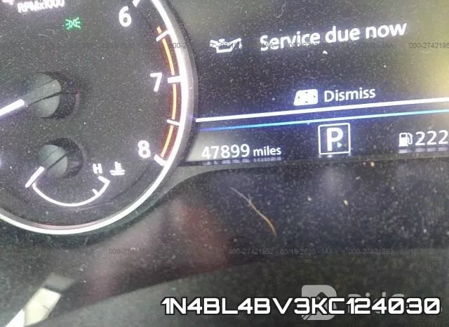 1N4BL4BV3KC124030 фото 8
