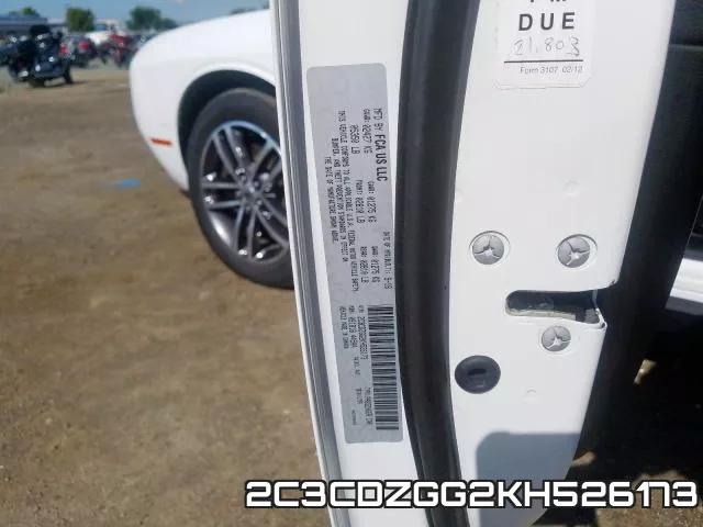 2C3CDZGG2KH526173 фото 2