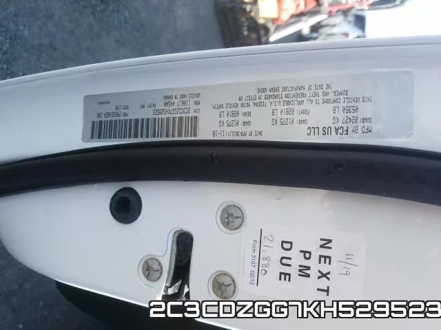 2C3CDZGG7KH529523 фото 2