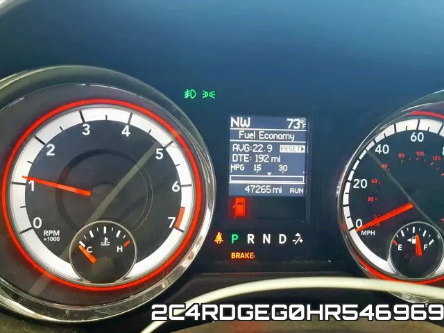2C4RDGEG0HR546969 фото 9