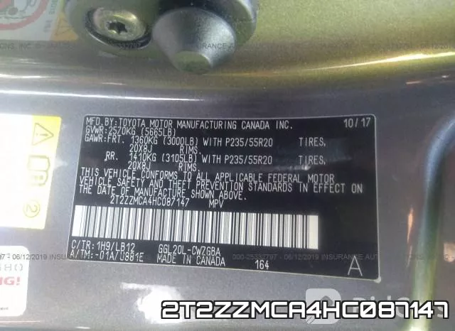 2T2ZZMCA4HC087147 фото 10