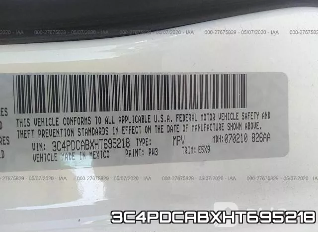 3C4PDCABXHT695218 фото 10