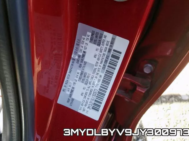 3MYDLBYV9JY300973 фото 2