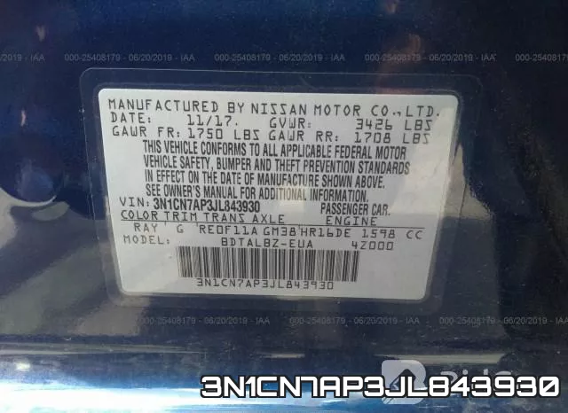 3N1CN7AP3JL843930 фото 10