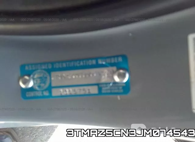 3TMAZ5CN3JM074543 фото 10
